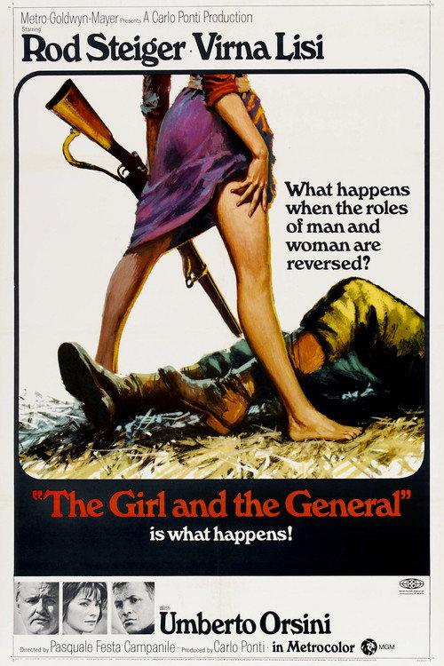The Girl and the General 1967 official movie poster