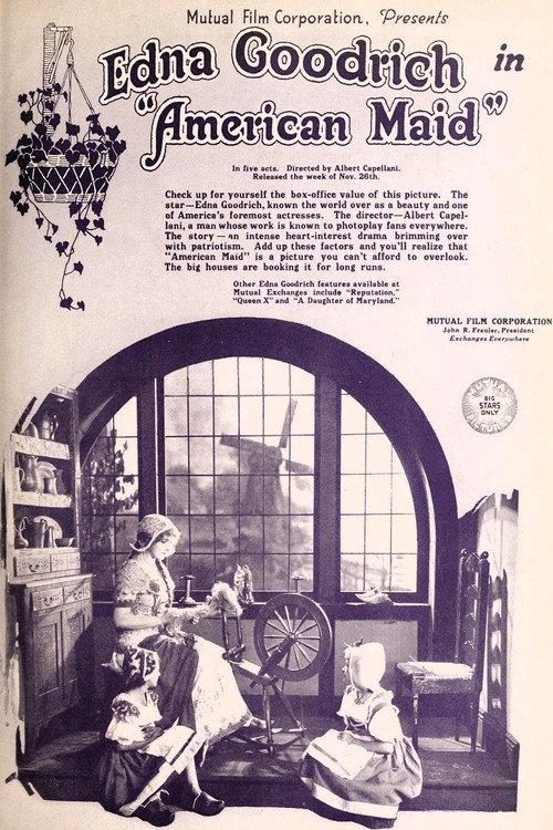 American Maid 1917 official movie poster