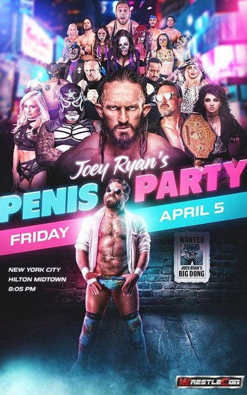 Joey Ryan’s Penis Party 2019 official movie poster