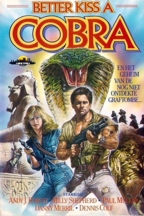 Mark of the Scorpion 1986 official movie poster