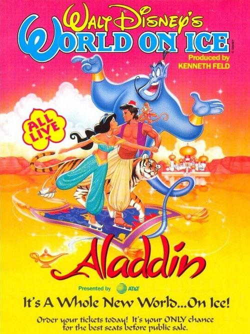 Aladdin on Ice 1995 official movie poster
