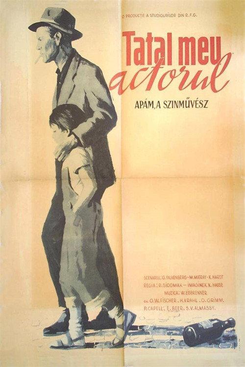 Mein Vater, der Schauspieler 1956 official movie poster