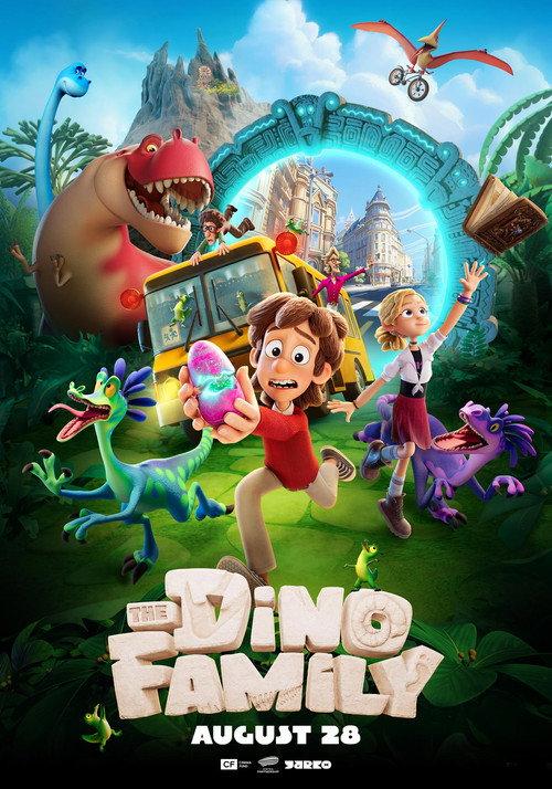 The Dino Family 2025 official movie poster