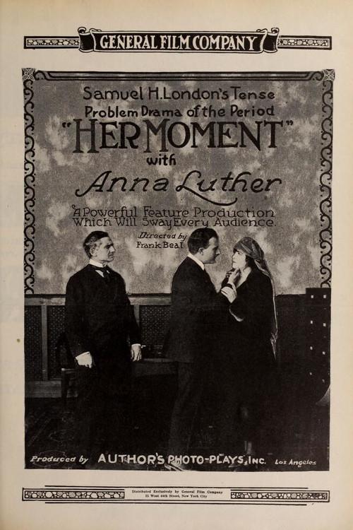Her Moment 1918 official movie poster
