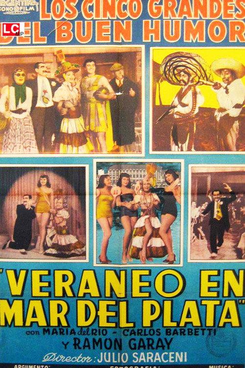Veraneo en Mar del Plata 1954 official movie poster