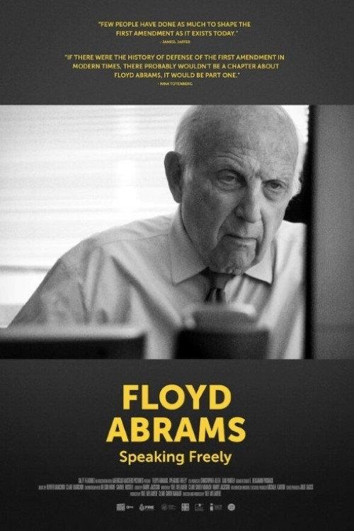 Floyd Abrams: Speaking Freely 2023 official movie poster