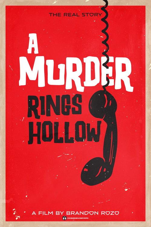 A Murder Rings Hollow 2025 official movie poster