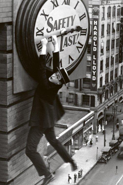 Safety Last! 1923 official movie poster