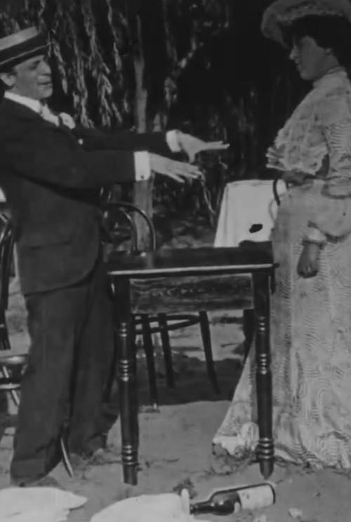 Fregoli e signora al ristorante 1899 official movie poster