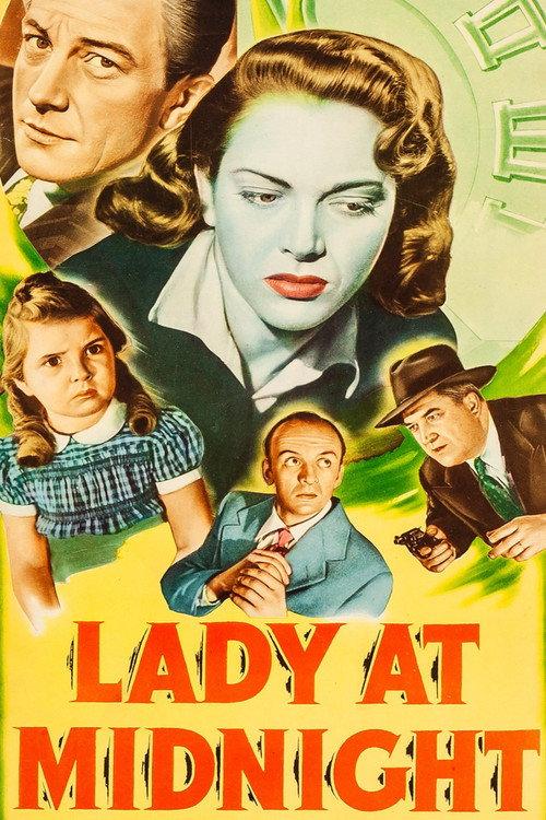 Lady at Midnight 1948 official movie poster