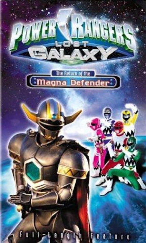 Power Rangers Lost Galaxy: Return of the Magna Defender 1999 official movie poster
