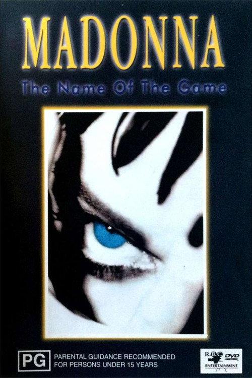 Madonna: The Name of the Game 1993 official movie poster