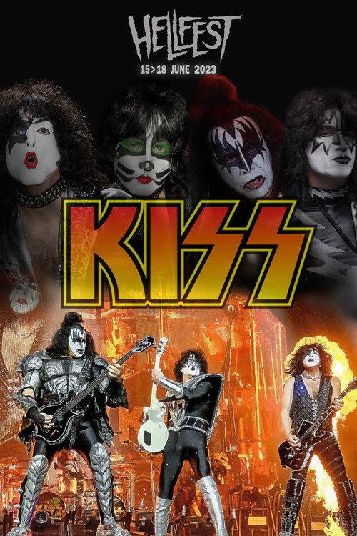 Kiss - Hellfest 2023 2023 official movie poster