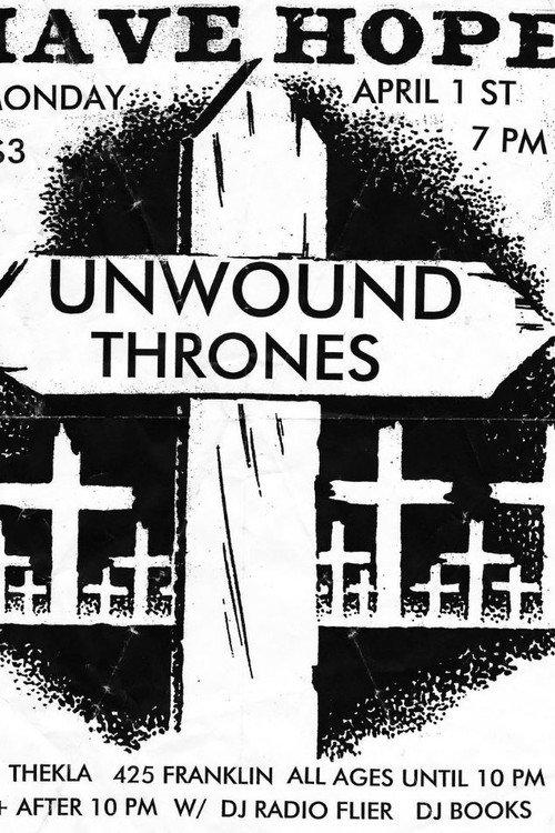Unwound: Last Show in Thekla, Olympia, Washington 2002 2002 official movie poster