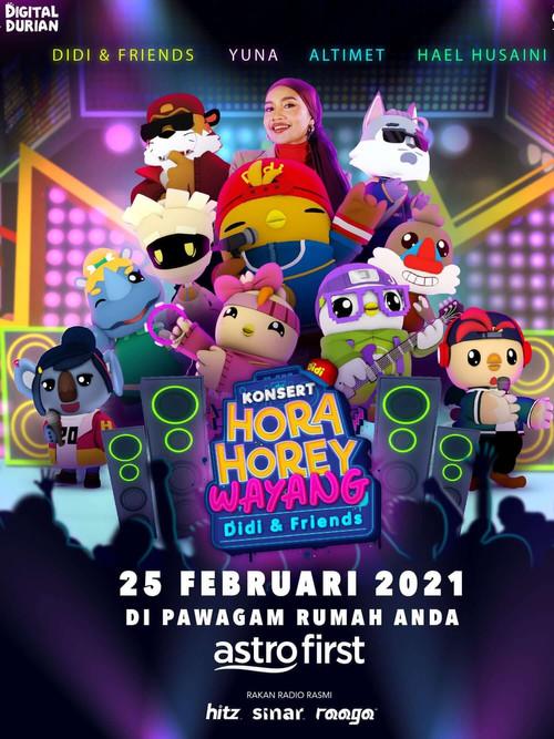 Konsert Hora Horey Wayang Didi & Friends 2021 official movie poster