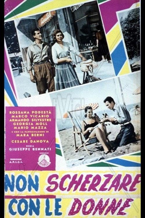 Non scherzare con le donne 1955 official movie poster