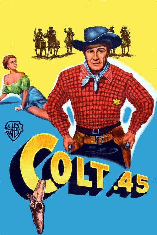 Colt .45 1950 official movie poster