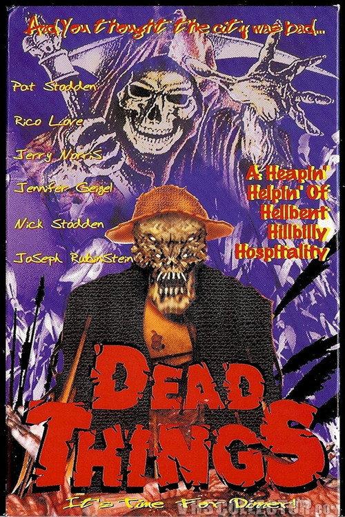 Dead Things 1997 official movie poster