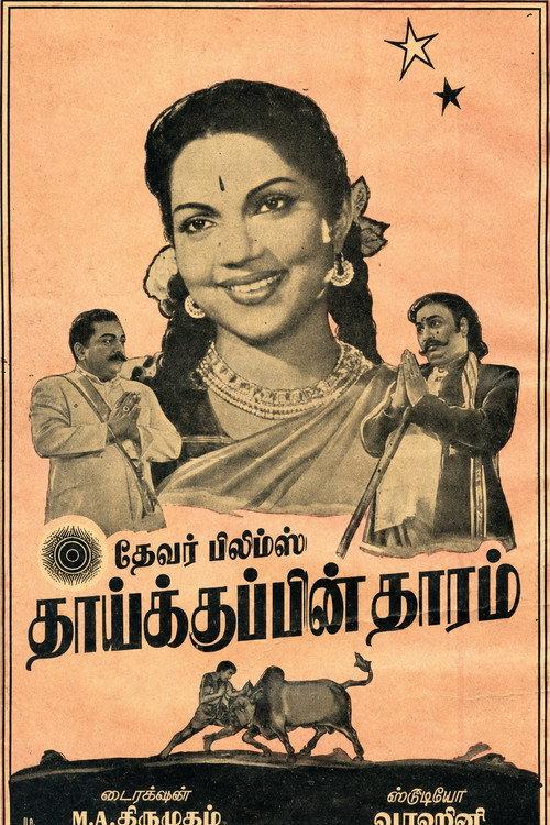 Thaikkupin Tharam 1956 official movie poster
