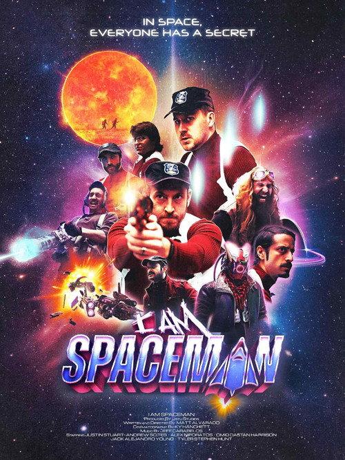 I Am Spaceman 2024 official movie poster
