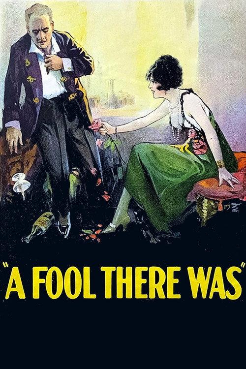A Fool There Was 1922 official movie poster