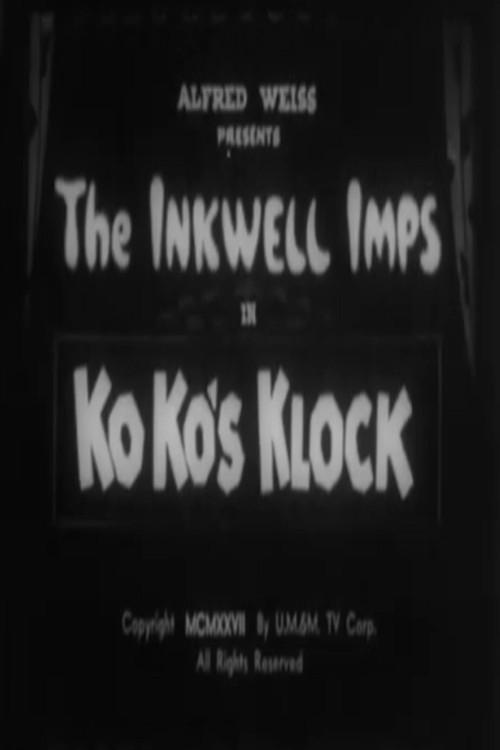 KoKo's Klock 1927 official movie poster