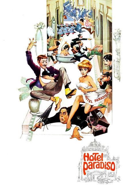 Hotel Paradiso 1966 official movie poster