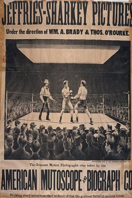 Jeffries-Sharkey Contest 1899 official movie poster