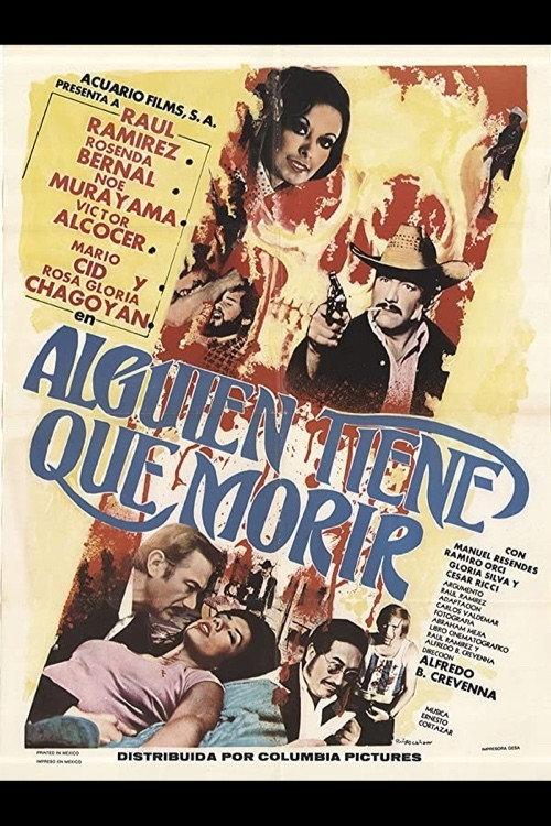 Alguien tiene que morir 1979 official movie poster