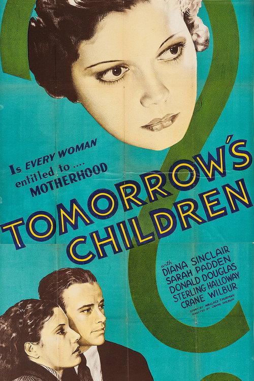 Tomorrow's Children 1934 official movie poster