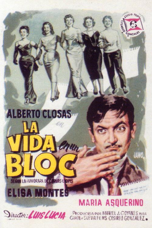 La vida en un bloc 1956 official movie poster