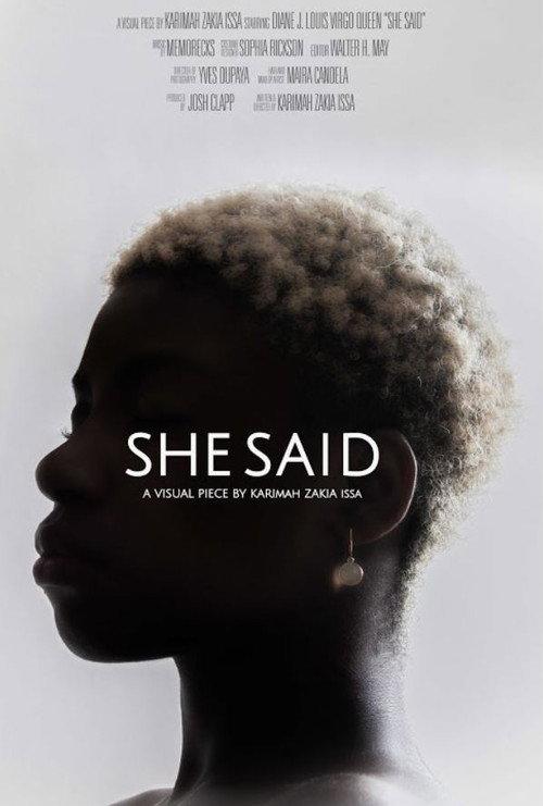 She Said 2020 official movie poster
