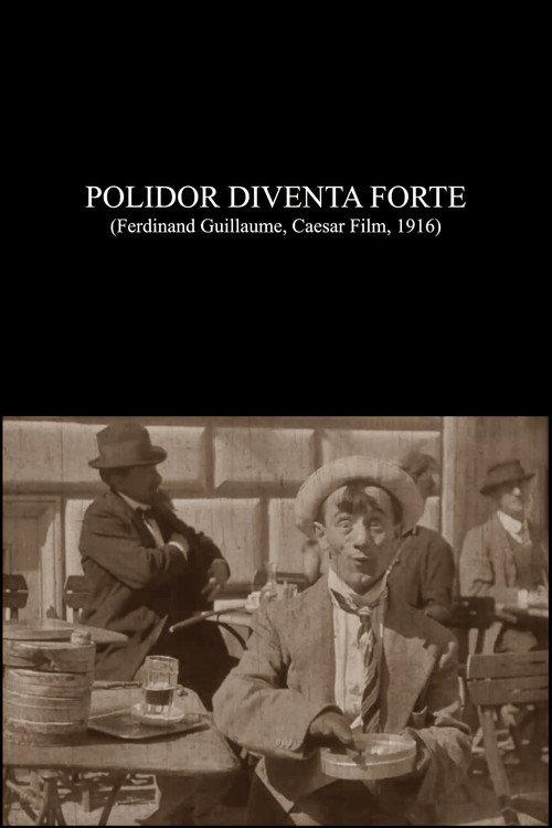Polidor Becomes Strong 1916 official movie poster