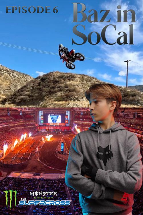 Officially Selected for SX Futures in Glendale! - Baz in SoCal 2025 official movie poster