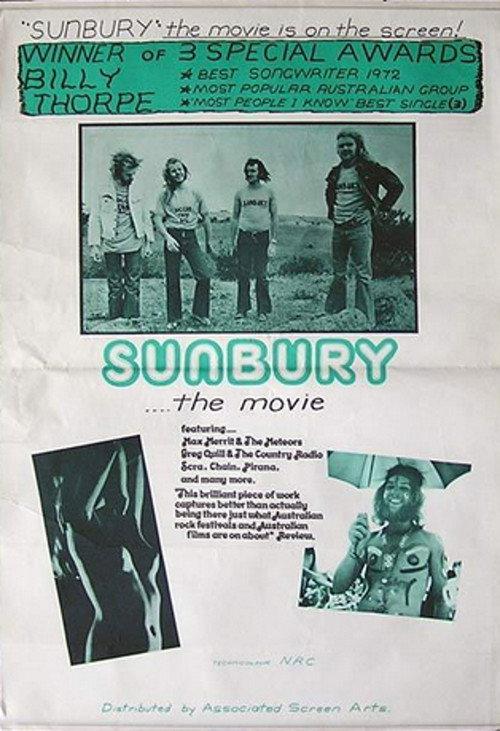 Sunbury '72 1972 official movie poster