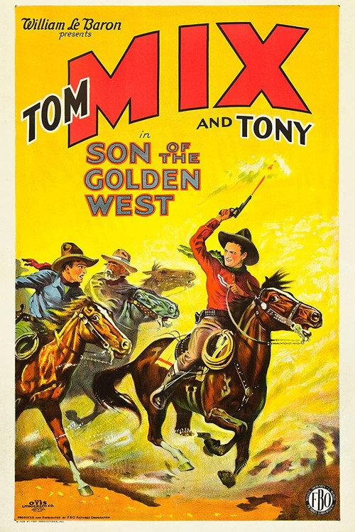 The Son of the Golden West 1928 official movie poster
