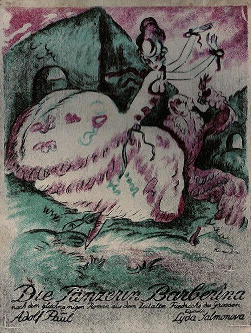 The Dancer Barberina 1920 official movie poster