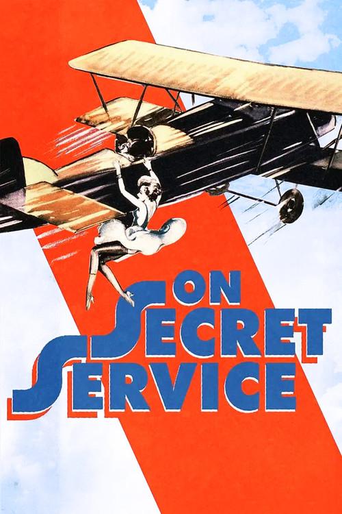 On Secret Service 1933 official movie poster