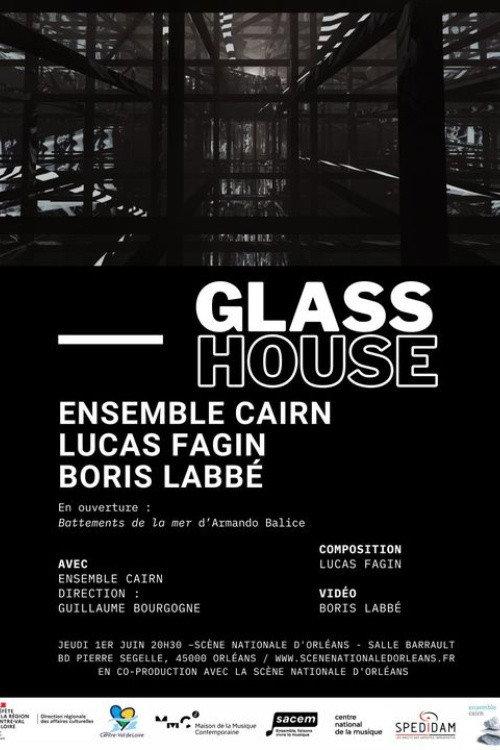 Glass House 2024 official movie poster