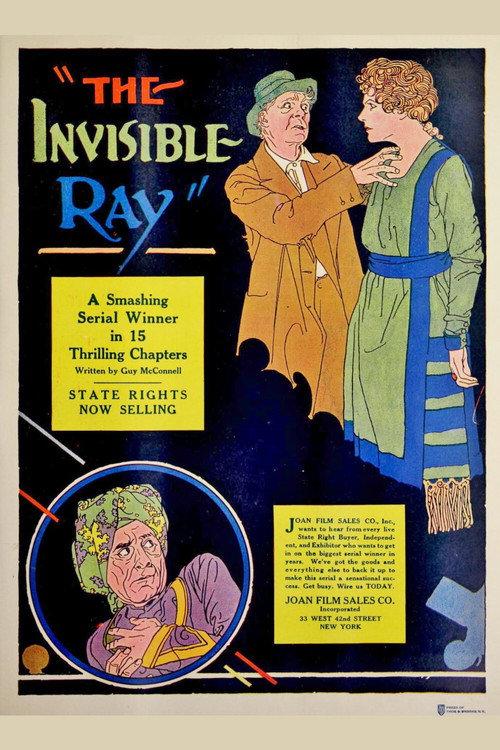 The Invisible Ray 1920 official movie poster