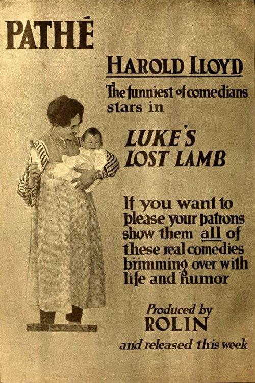 Luke's Lost Lamb 1916 official movie poster