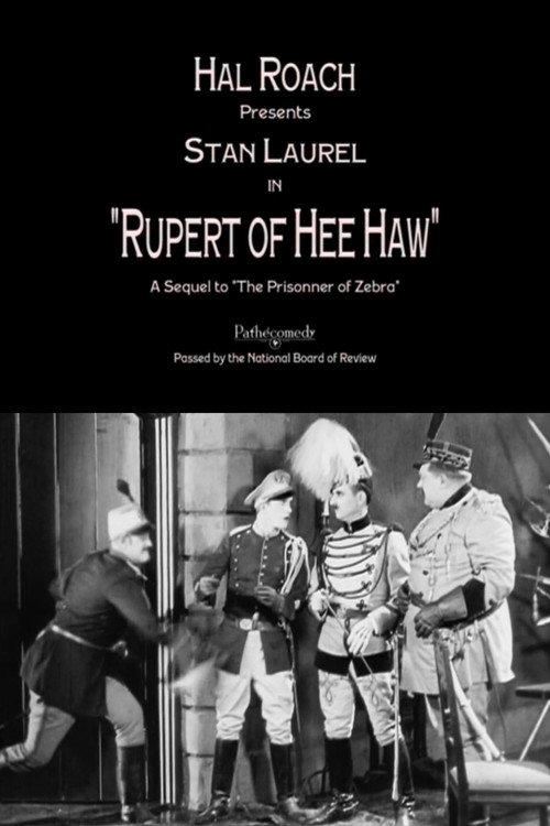Rupert of Hee-Haw 1924 official movie poster