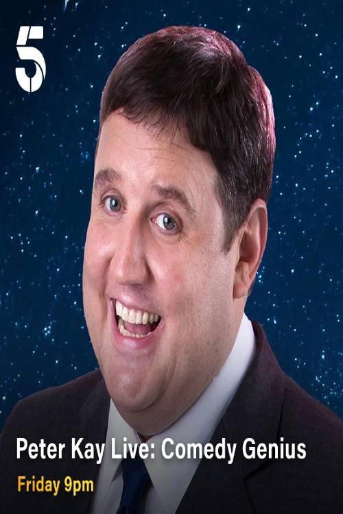 Peter Kay Live: Comedy Genius 2024 official movie poster