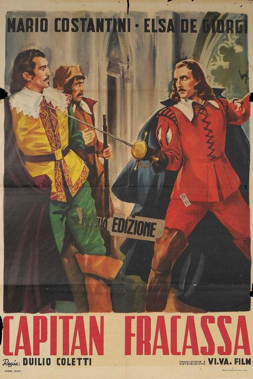 Capitan Fracassa 1940 official movie poster