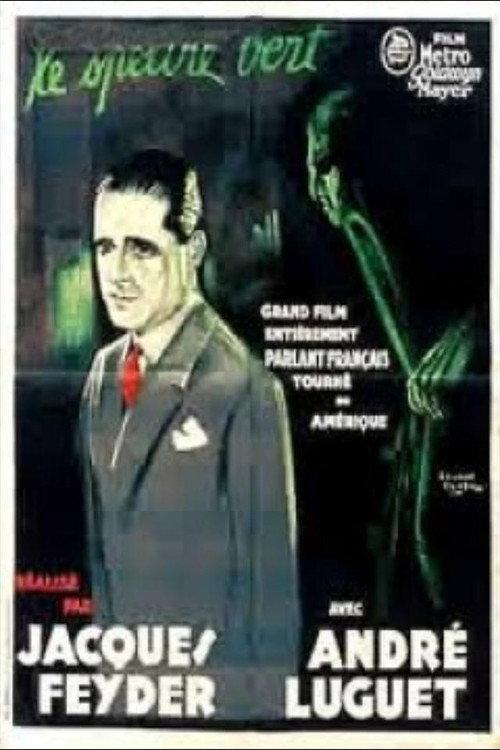 The Green Specter 1930 official movie poster