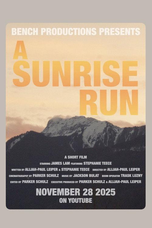 A Sunrise Run 2025 official movie poster