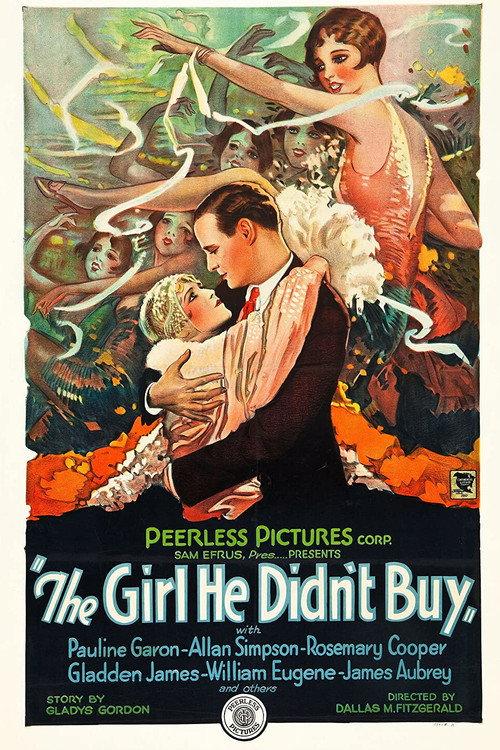 The Girl He Didn't Buy 1928 official movie poster