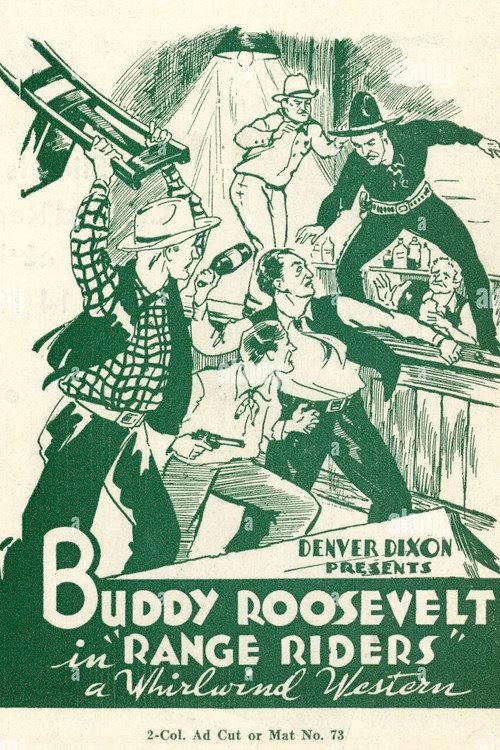 Range Riders 1934 official movie poster
