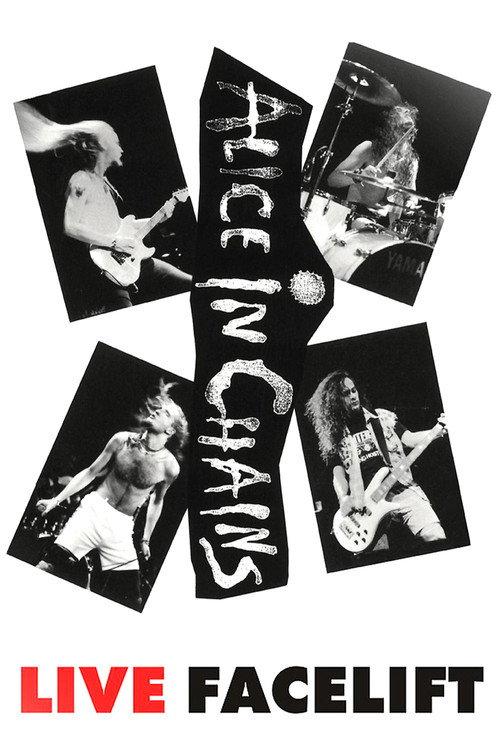 Alice in Chains: Live Facelift 1991 official movie poster