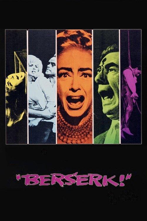 Berserk! 1967 official movie poster